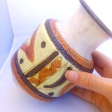 Scandinavian style vintage ceramic vase