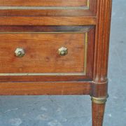 Convenient to scraper style Louis XVI mahogany era XVIII
