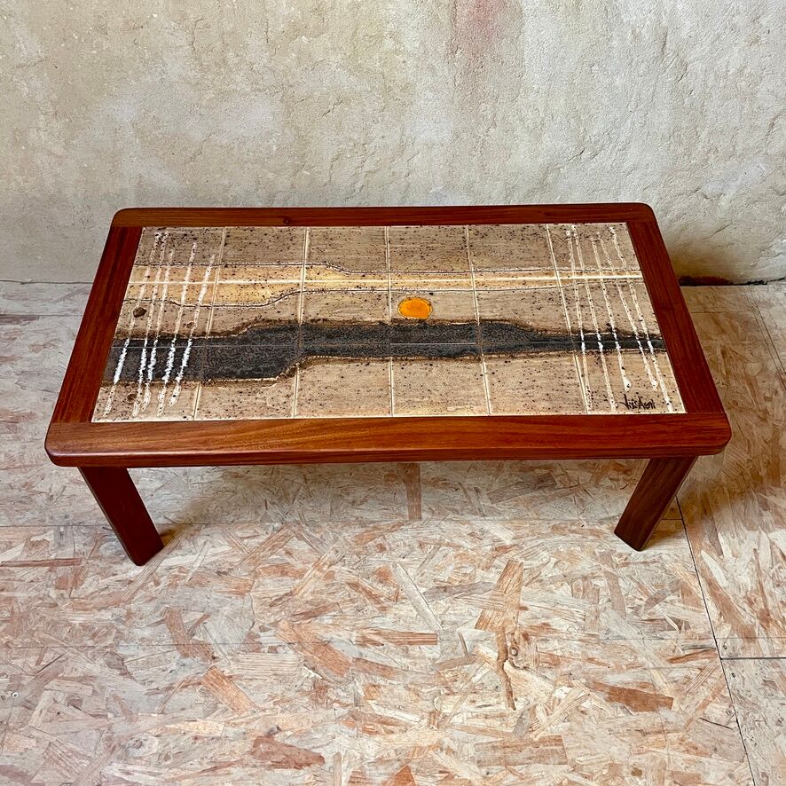 Ceramic coffee table - Jean d'Asti