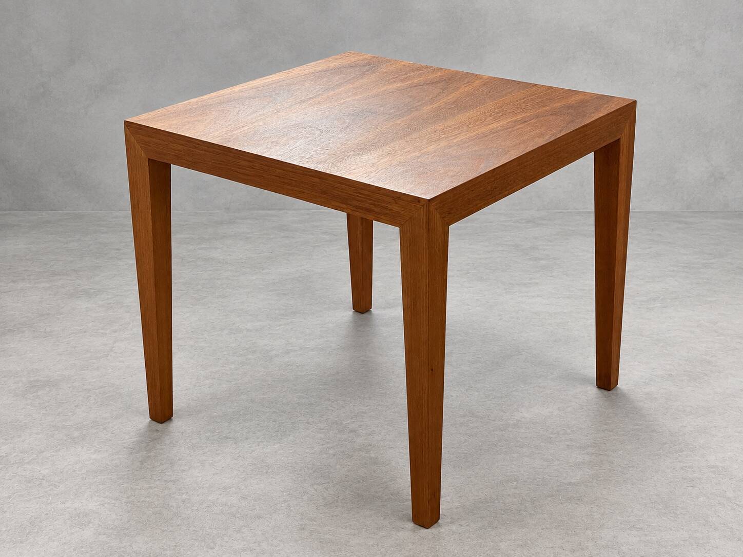 Teak Side Table by Severin Hansen for Haslev Møbelsnedkeri, 1960s