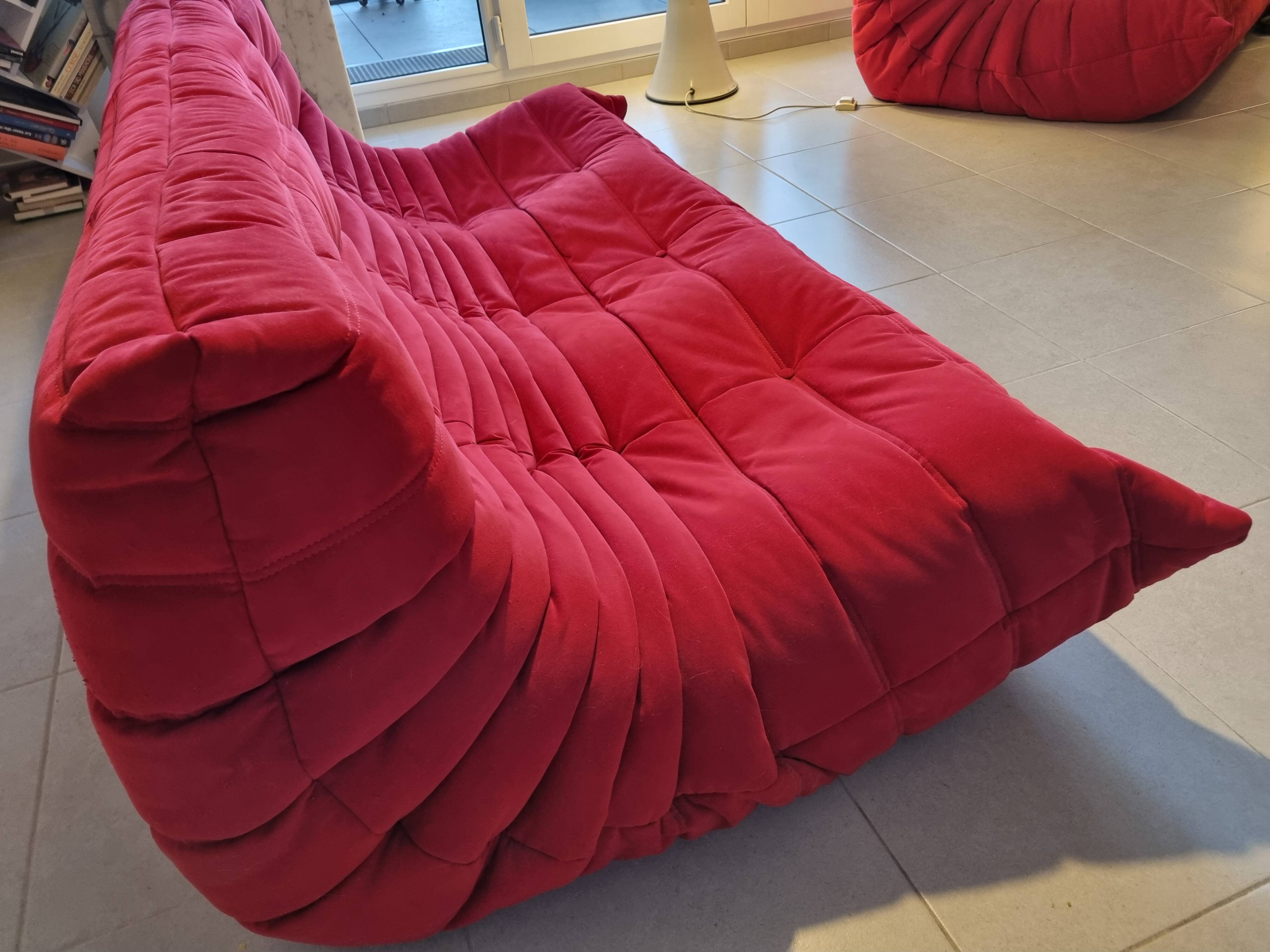 Set of 2 sofas (2 and 3 seats) TOGO by ROSET