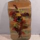 Decorative plaque with flowers by Duilio Barnabe for Fontana Arte, 1950s