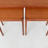 Kurt Ostervig nesting tables in teak Jason Mobler Denmark 1960