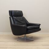 Fauteuil pivotant, design danois, années 1970, designer : Werner Langenfeld, fabrication : Esa