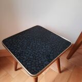 Wooden table and formica