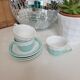 Set of 3 coffee cups M L Porcelain