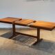 Vintage bentwood extendable coffee table by Drevopodnik Holesov, 70's