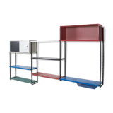 Wall unit to lockers