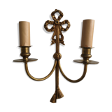 Wall apply in gilded brass