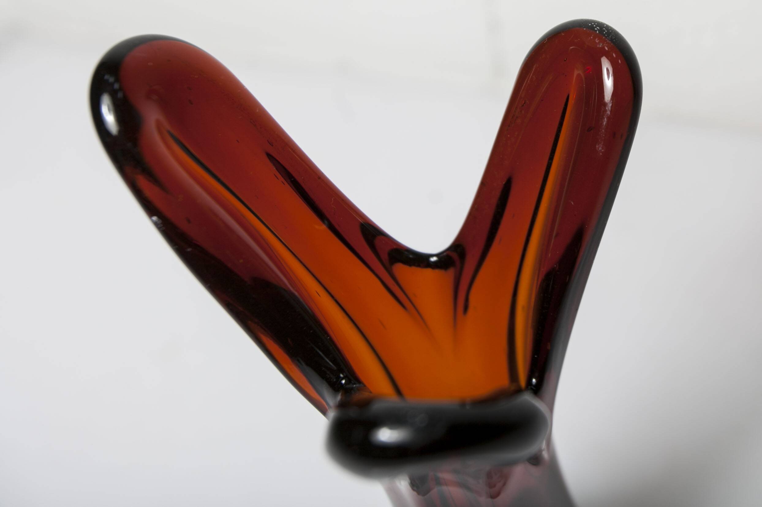 New look vase h28.5cm Murano glass 1970