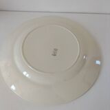 Plat rond Longwy art déco