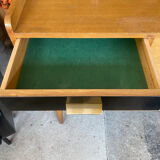 Oak buffet enfilade