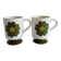 Two seventies flower mazagrans from the 70s
