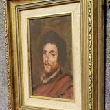 Painting oil on panel 18th century