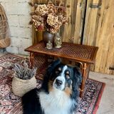 Bamboo and rattan table