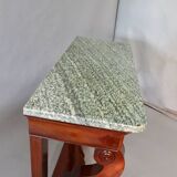 Mahogany console with marble top, Restoration period