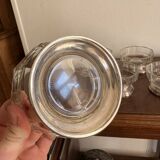 lot of 5 silver-plated metal fruit bowls in syrup made in Italy