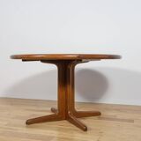 Mid-Century Teak Extendable Dining Table, Denmark, 1960s