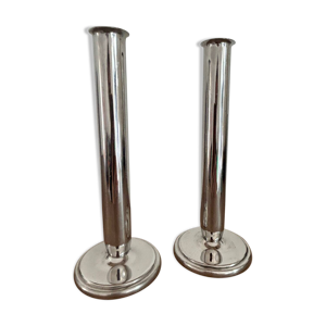 Paire de bougeoirs sambonet