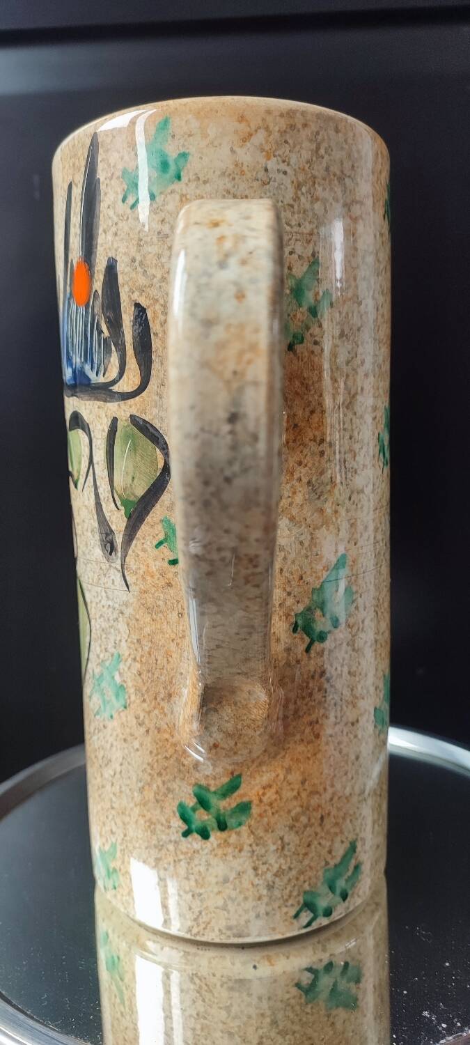 Large ceramic pitcher from Vallauris