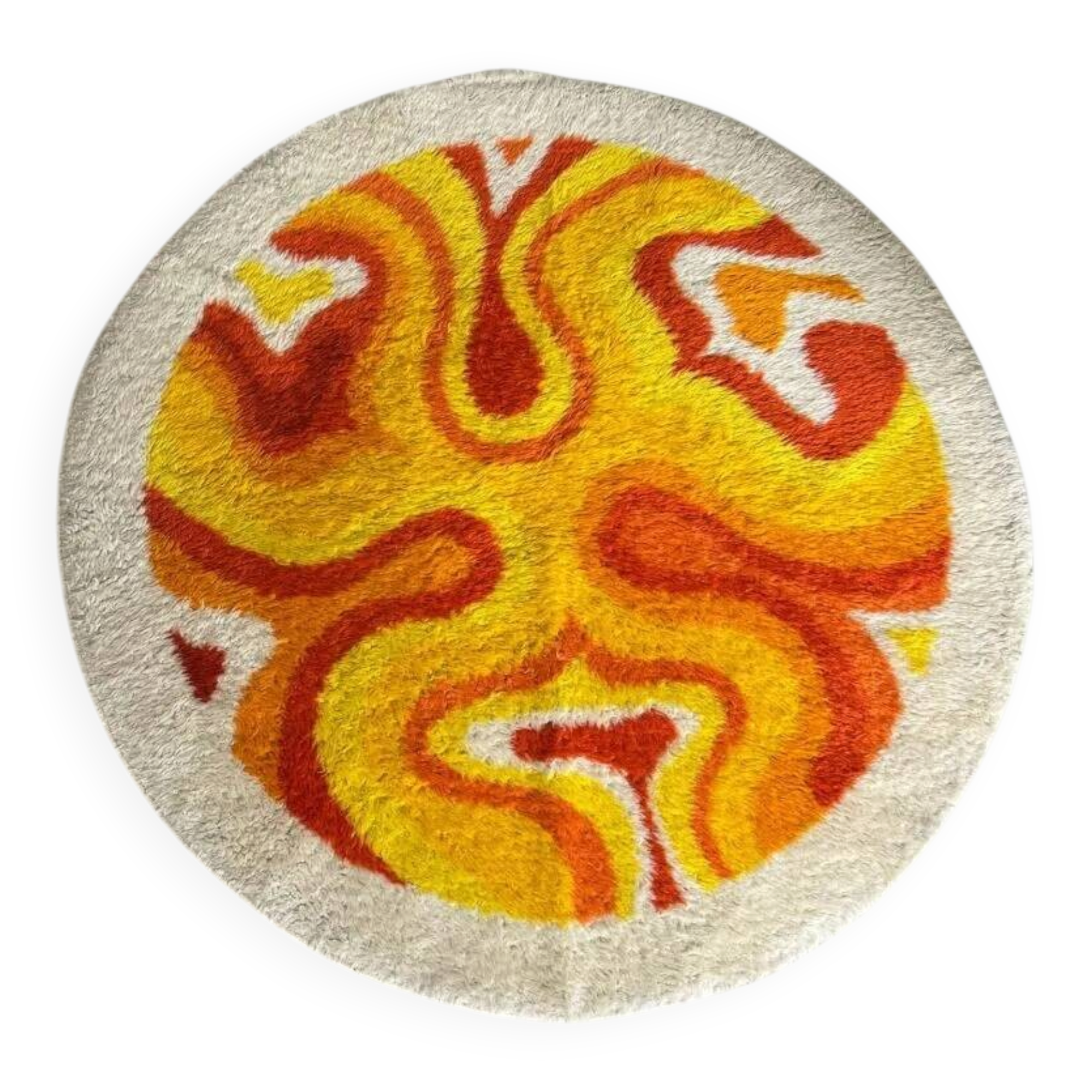 Desso vintage round carpet