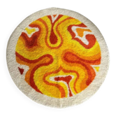 Tapis rond vintage Desso