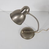 Chrome metal desk lamp  manufactured by Daalderop in the Netherlands 1930