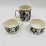 Sugar bowl and milk jug