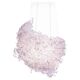 Pink Resin Chandelier Mod Supernova by Jacopo Foggini