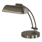 Articulated desk lamp in chrome metal