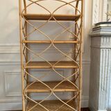 Bohème Bonton rattan bookcase