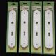 Set of 4 porcelain cleanliness plates