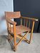 Director's chair from the 1950s.