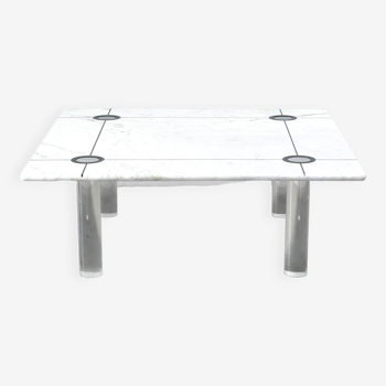 Marble coffee table