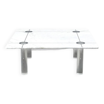 Marble coffee table