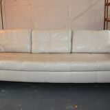 Leather 3 seater Sofa