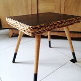 Rattan coffee table