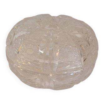 Small cut crystal box