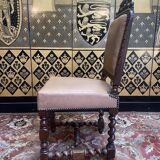 Set of 11 Louis XIII - Renaissance style chairs