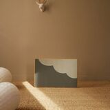 Rattan desk and chair set