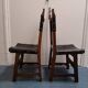 Paire de chaises espagnoles