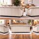 Vintage 2-Piece Leather Sofa Set — 2-Seater + 3-Seater — Second Half of the