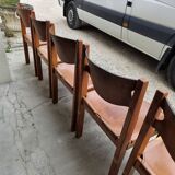 Dining room set table and 6 chairs Maison Regain in Elm