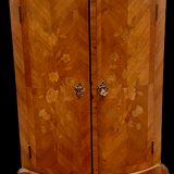 Curved neckline Louis XV style rosewood inlaid XX century