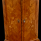 Curved neckline Louis XV style rosewood inlaid XX century