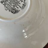 8 blue & white soup plates Broadhurst, Lunéville, Myott and Royal Sphinx Regout Maestricht