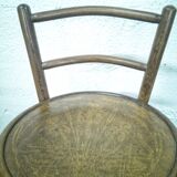 Codina curved wooden high chair