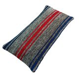 VINTAGE TURKISH KILIM CUSHION COVER , 30 X 60 CM