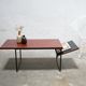 Modernist coffee table in wood and metal