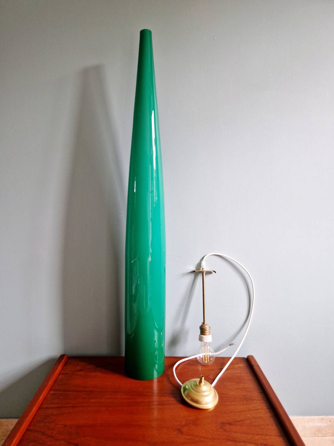 XXL Murano glass suspension, Alessandro Pianon, Vistosi, 1960